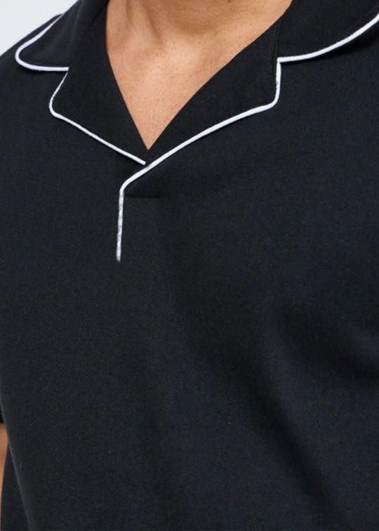 Oversized Luxury Tee - Black